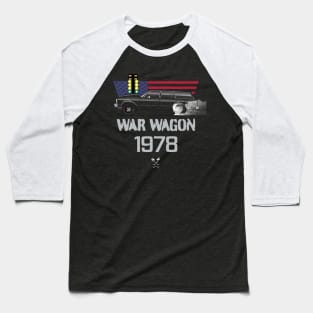 War wagon Multi Color Baseball T-Shirt